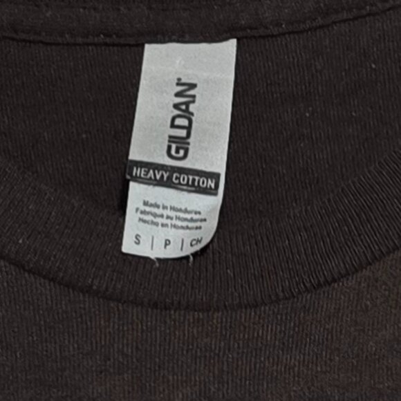 Vtg Gildan Heavy Cotton SOUNDGARDEN Louder Than Love SS Crewneck - Brown - Sz S* - Picture 3 of 4